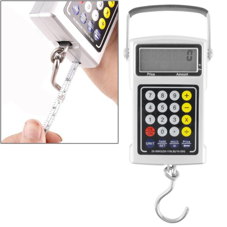 7 in 1 Multifunction Electronic Fishhook Scale (50KG/20g) by buy2fix