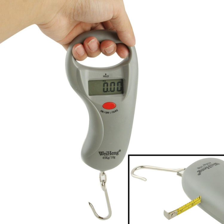 A13 Portable Electronic Scale with Tape Measure (45kg/10g) by buy2fix