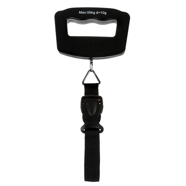 50kg Electronic Travel Luggage Scale(Black) by buy2fix