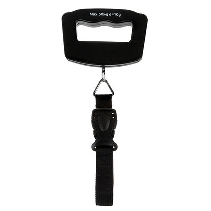 50kg Electronic Travel Luggage Scale(Black) by buy2fix