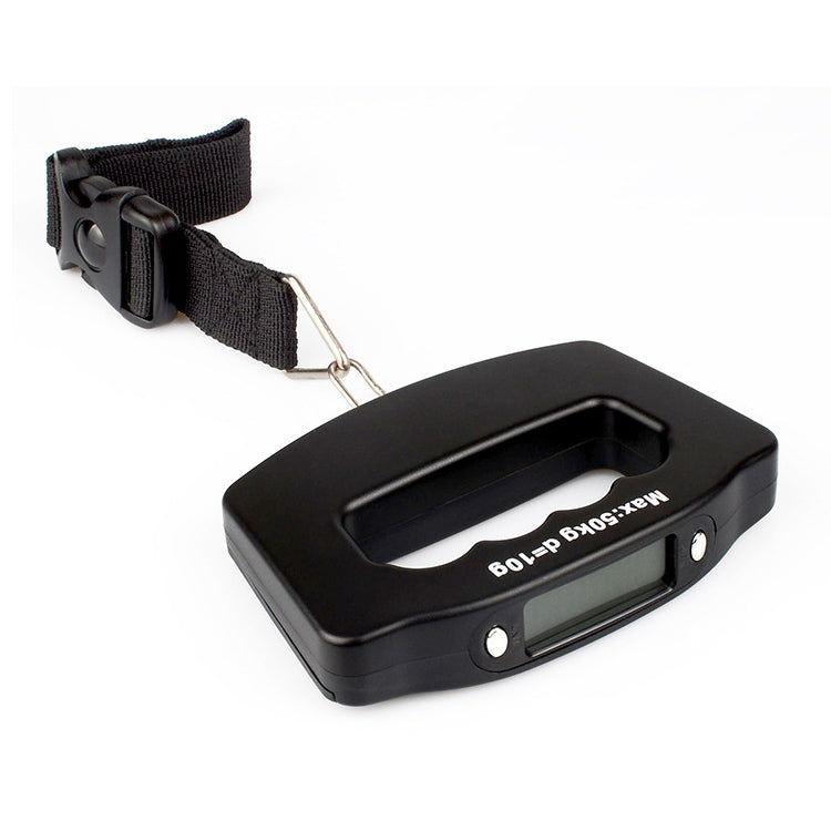 50kg Electronic Travel Luggage Scale(Black) by buy2fix