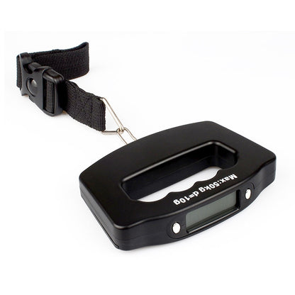 50kg Electronic Travel Luggage Scale(Black) by buy2fix