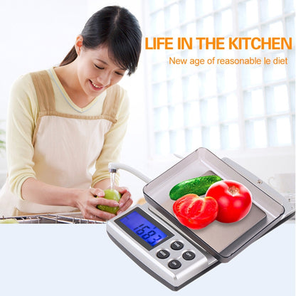 Digital Pocket Scale (1000g / 0.1g)(Black) by buy2fix