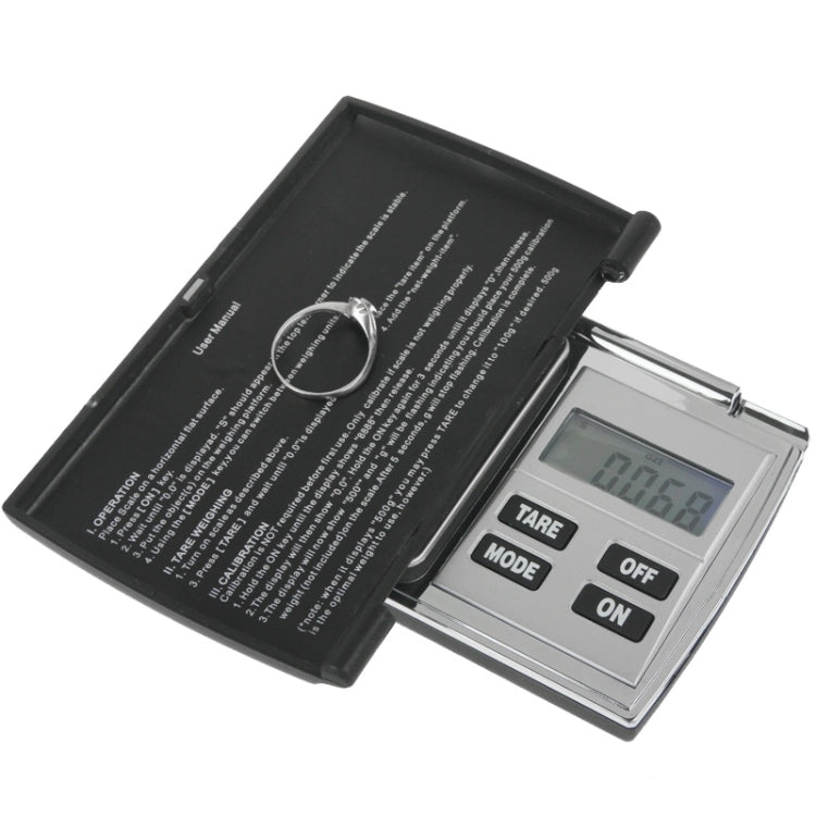 100g / 0.01g Flip Open Digital Scale with Backlight LCD Screen by buy2fix