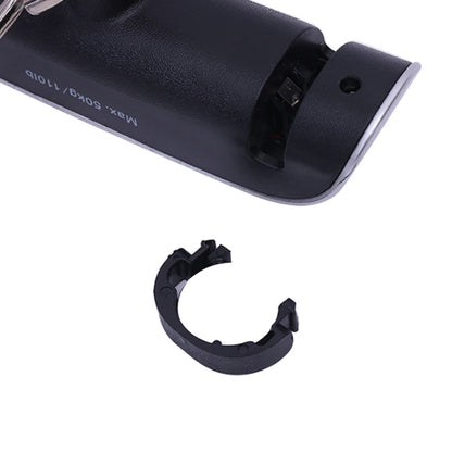 50kg x 50g Portable LCD Digital Hanging Travel Luggage Scale with Indoor Thermometer(Silver) by buy2fix