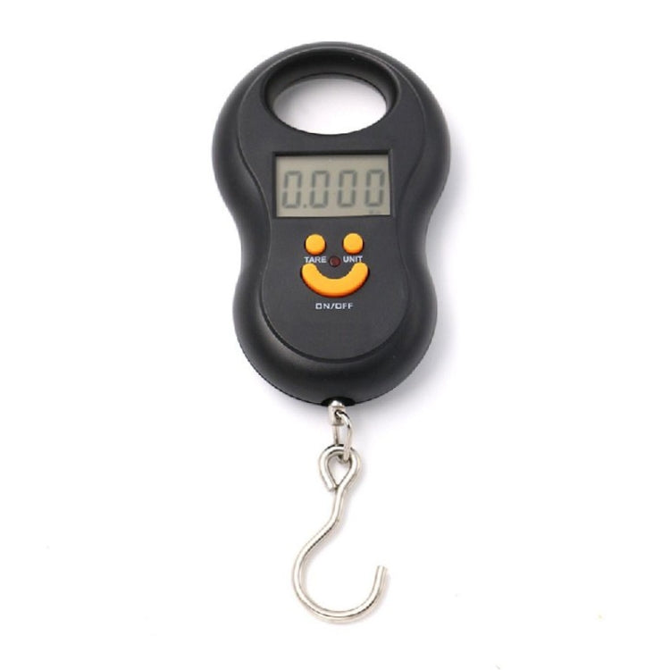 LCD Portable Electronic Handheld Hanging Digital Scale, Excluding Batteries(Black) by buy2fix