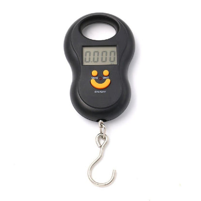 LCD Portable Electronic Handheld Hanging Digital Scale, Excluding Batteries(Black) by buy2fix