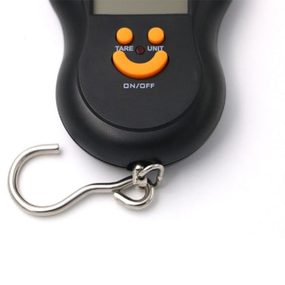 LCD Portable Electronic Handheld Hanging Digital Scale, Excluding Batteries(Black) by buy2fix
