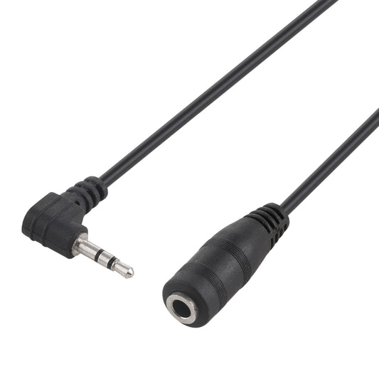 2.5mm Male Elbow to 3.5mm Female Audio Stereo Converter Adapter Cable - Aux Cable by buy2fix | Online Shopping UK | buy2fix