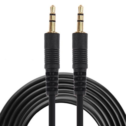 Aux Cable, 3.5mm Male Mini Plug Stereo Audio Cable, Length: 3m (Black + Gold Plated Connector) by buy2fix