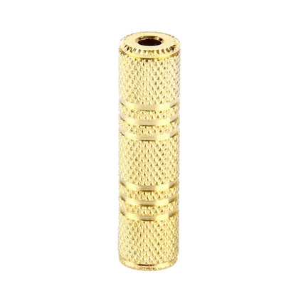 Gold Plated 3.5mm Female to 3.5mm Stereo Jack Adaptor Socket Adapter - Audio Adapter by buy2fix | Online Shopping UK | buy2fix