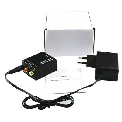 Digital Optical Coax to Analog RCA Audio Converter(Black) by buy2fix