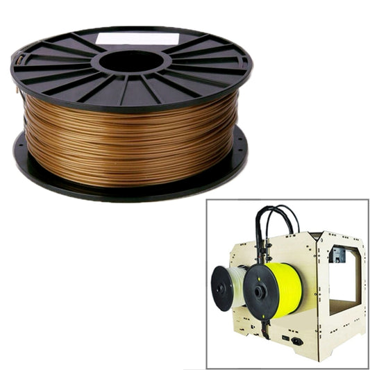 PLA 1.75 mm 3D Printer Filaments(Gold) - Consumables by buy2fix | Online Shopping UK | buy2fix