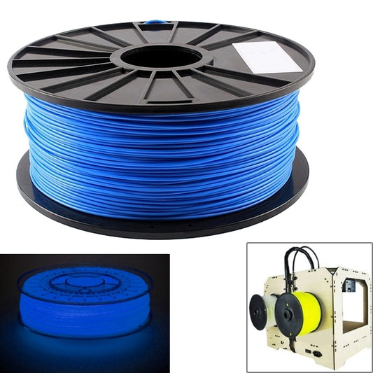 ABS 3.0 mm Luminous 3D Printer Filaments, about 135m(Blue) by buy2fix