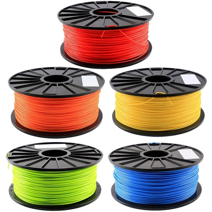 PLA 3.0 mm Fluorescent 3D Printer Filaments, about 115m(Yellow) by buy2fix