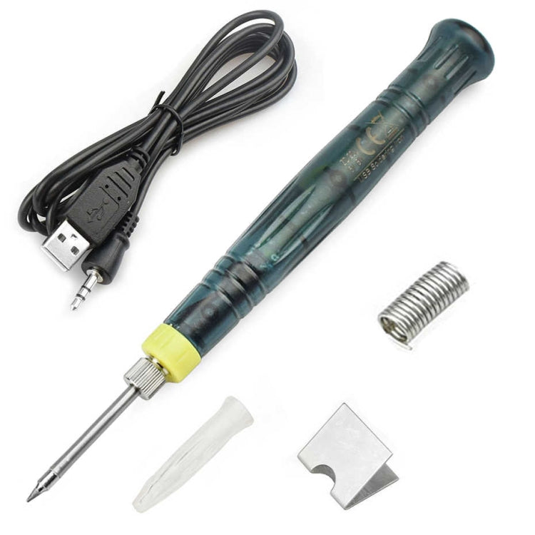 Portable USB Powered Soldering Iron Pen 5V 8W Long Life Tip + Touch Switch Protective Cap Auto Shut Off 25 second by buy2fix