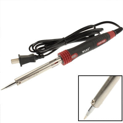 WLXY 220V 80W Comfortable Rubber Handle Welding Manual Electric Iron Tool - Electric Soldering Iron by WLXY | Online Shopping UK | buy2fix