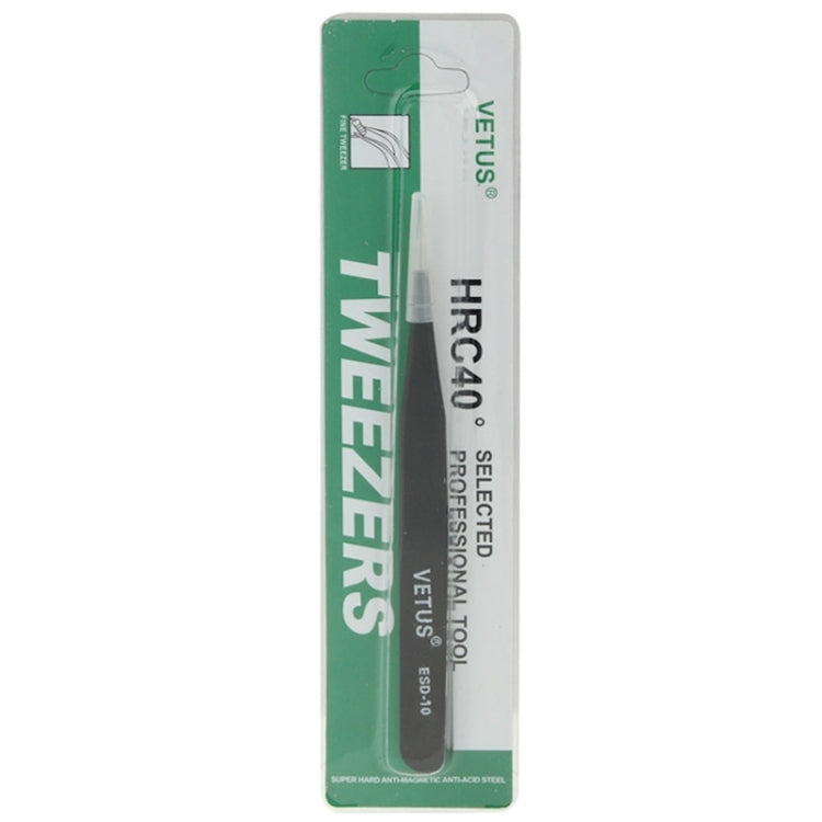 ESD-10 Anti-Static Tweezers - Tweezers by VETUS | Online Shopping UK | buy2fix