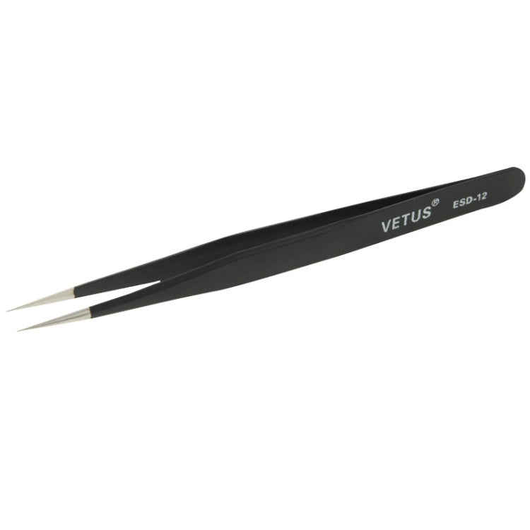 ESD-12 Anti-Static Tweezers - Tweezers by VETUS | Online Shopping UK | buy2fix