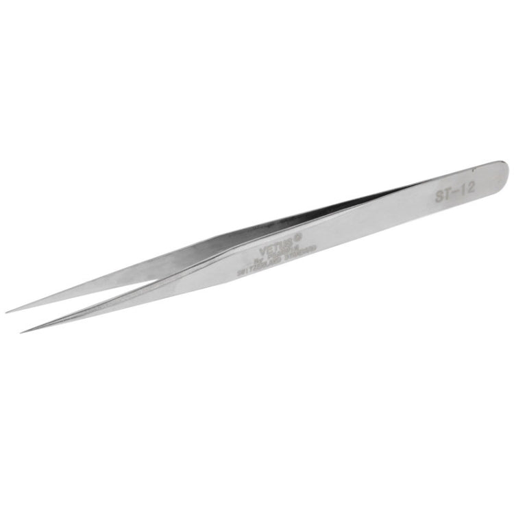 ST-12 Stainless Steel Tweezers - Tweezers by VETUS | Online Shopping UK | buy2fix