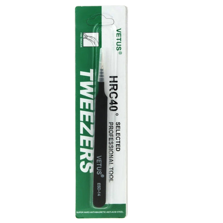 ESD-14 Anti-Static Tweezers - Tweezers by VETUS | Online Shopping UK | buy2fix