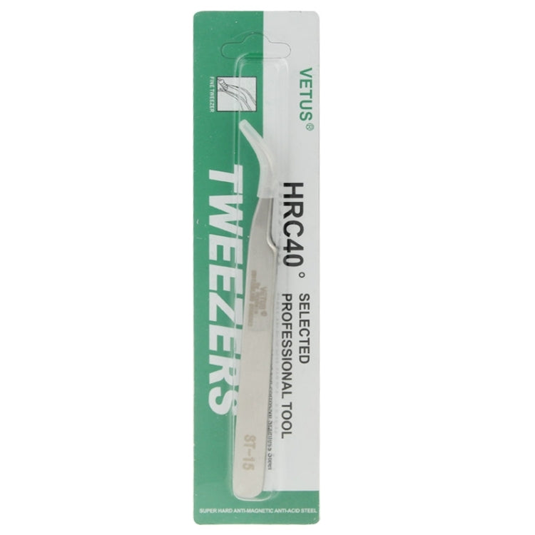 ST-15 Stainless Steel Tweezers - Tweezers by VETUS | Online Shopping UK | buy2fix