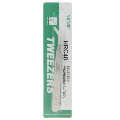ST-15 Stainless Steel Tweezers - Tweezers by VETUS | Online Shopping UK | buy2fix