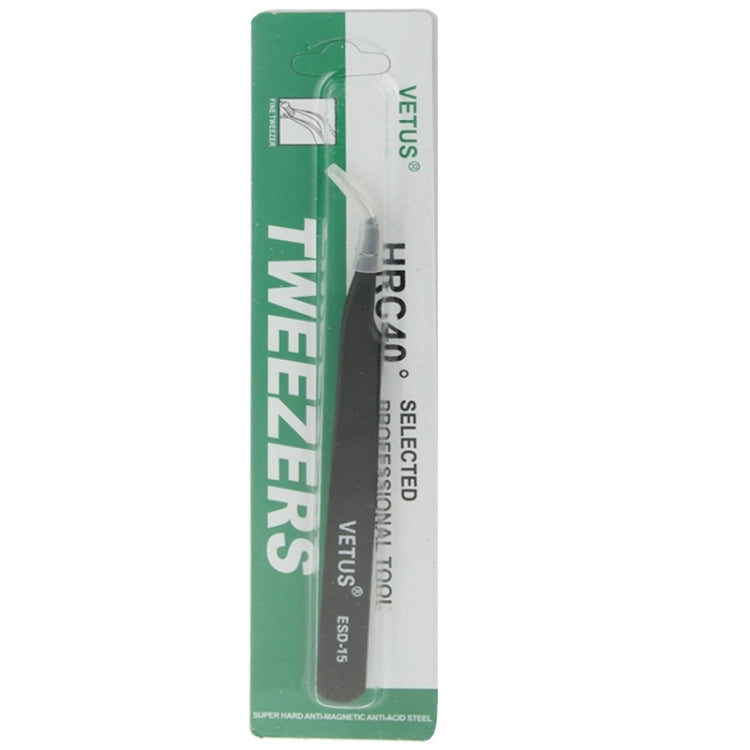 VETUS ESD-15 Anti-Static Tweezers - Tweezers by VETUS | Online Shopping UK | buy2fix