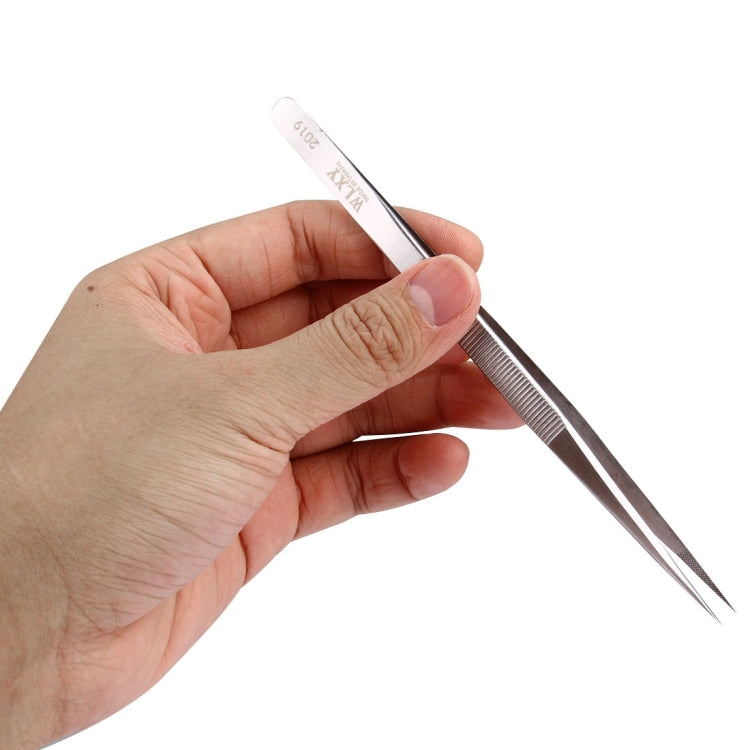 2109A Stainless Steel Anti-Slip Tweezers - Tweezers by WLXY | Online Shopping UK | buy2fix