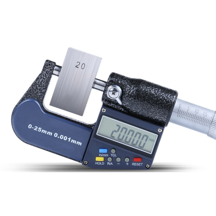 25mm (1 inch) Electronic Digital Micrometer (resolution 0.001mm) - Measuring Tools by buy2fix | Online Shopping UK | buy2fix