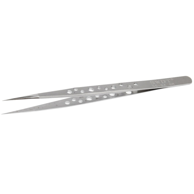 High-Hardness Anti-Magnetic Anti-Acid Steel Straight Tweezers - Tweezers by buy2fix | Online Shopping UK | buy2fix