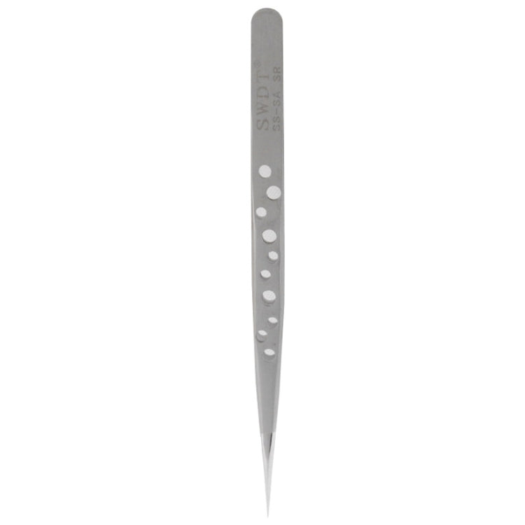 High-Hardness Anti-Magnetic Anti-Acid Steel Straight Tweezers - Tweezers by buy2fix | Online Shopping UK | buy2fix