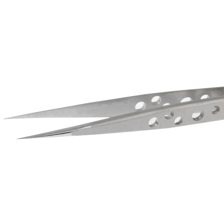 High-Hardness Anti-Magnetic Anti-Acid Steel Straight Tweezers - Tweezers by buy2fix | Online Shopping UK | buy2fix