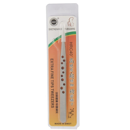High-Hardness Anti-Magnetic Anti-Acid Steel Straight Tweezers - Tweezers by buy2fix | Online Shopping UK | buy2fix