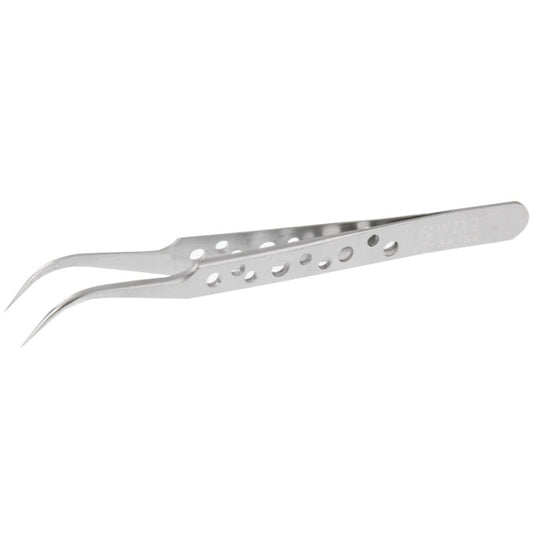 High-Hardness Anti-Magnetic Anti-Acid Steel Curved Tweezers - Tweezers by buy2fix | Online Shopping UK | buy2fix