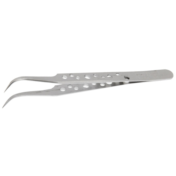 High-Hardness Anti-Magnetic Anti-Acid Steel Curved Tweezers - Tweezers by buy2fix | Online Shopping UK | buy2fix