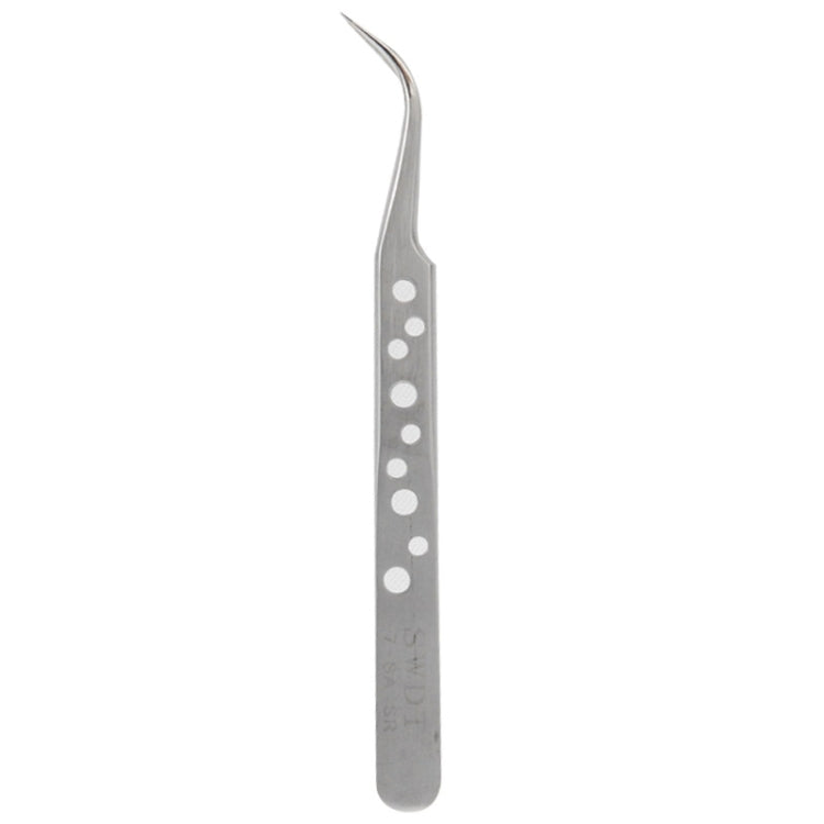 High-Hardness Anti-Magnetic Anti-Acid Steel Curved Tweezers - Tweezers by buy2fix | Online Shopping UK | buy2fix