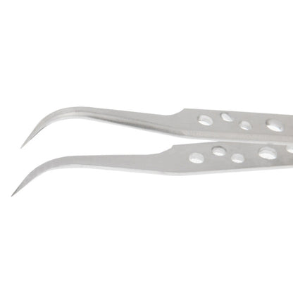 High-Hardness Anti-Magnetic Anti-Acid Steel Curved Tweezers - Tweezers by buy2fix | Online Shopping UK | buy2fix