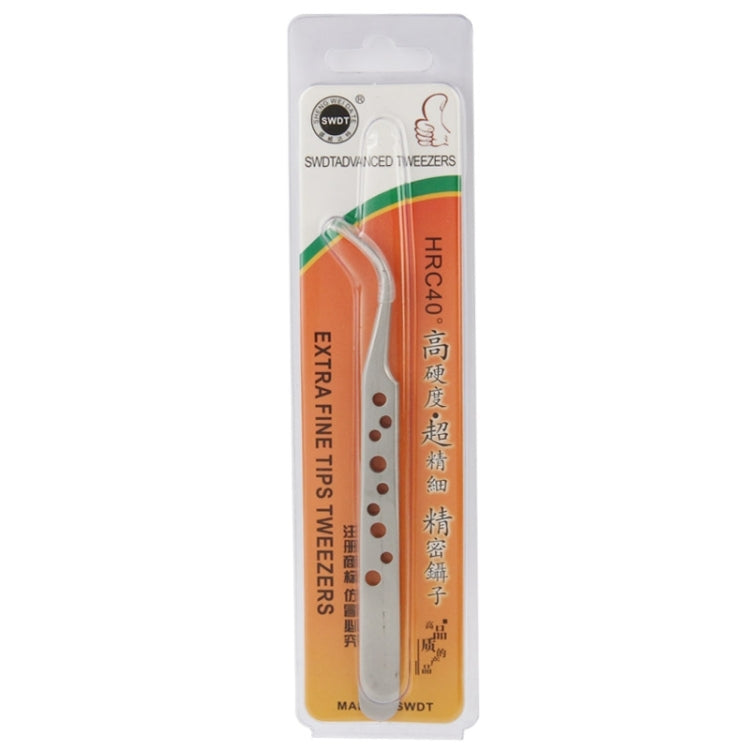 High-Hardness Anti-Magnetic Anti-Acid Steel Curved Tweezers - Tweezers by buy2fix | Online Shopping UK | buy2fix