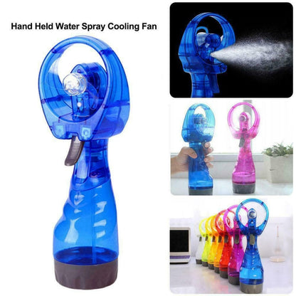 YC-8333 Hand-held Water Spray Fan (Color Random Delivery) by buy2fix
