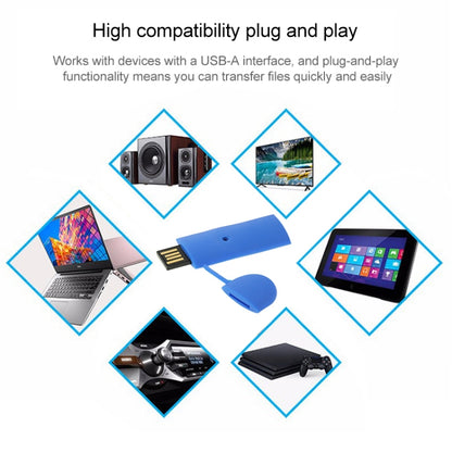 Silicone Bracelet USB Flash Disk with 16GB Memory(Dark Blue) by buy2fix