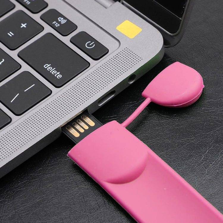 Silicone Bracelet USB Flash Disk with 16GB Memory(Pink) by buy2fix