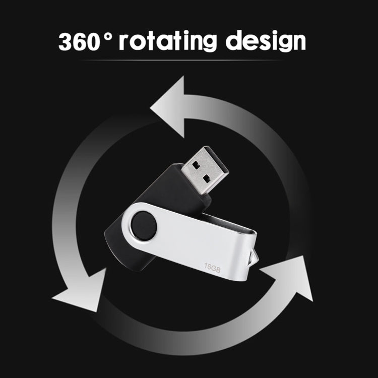 16GB Twister USB 2.0 Flash Disk(Black) by buy2fix