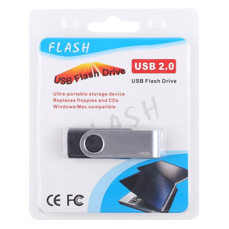 16GB Twister USB 2.0 Flash Disk(Black) by buy2fix