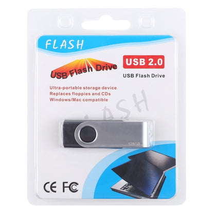 128GB Twister USB 2.0 Flash Disk(Black) by buy2fix
