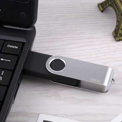 128GB Twister USB 2.0 Flash Disk(Black) by buy2fix