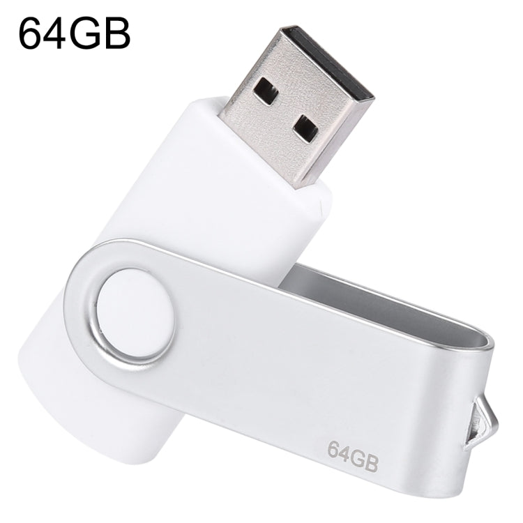 64GB Twister USB 2.0 Flash Disk(White) by buy2fix