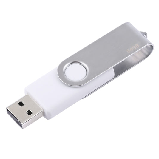 64GB Twister USB 2.0 Flash Disk(White) by buy2fix