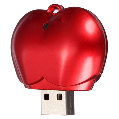 2GB Heart style USB Flash Disk(Red) by buy2fix