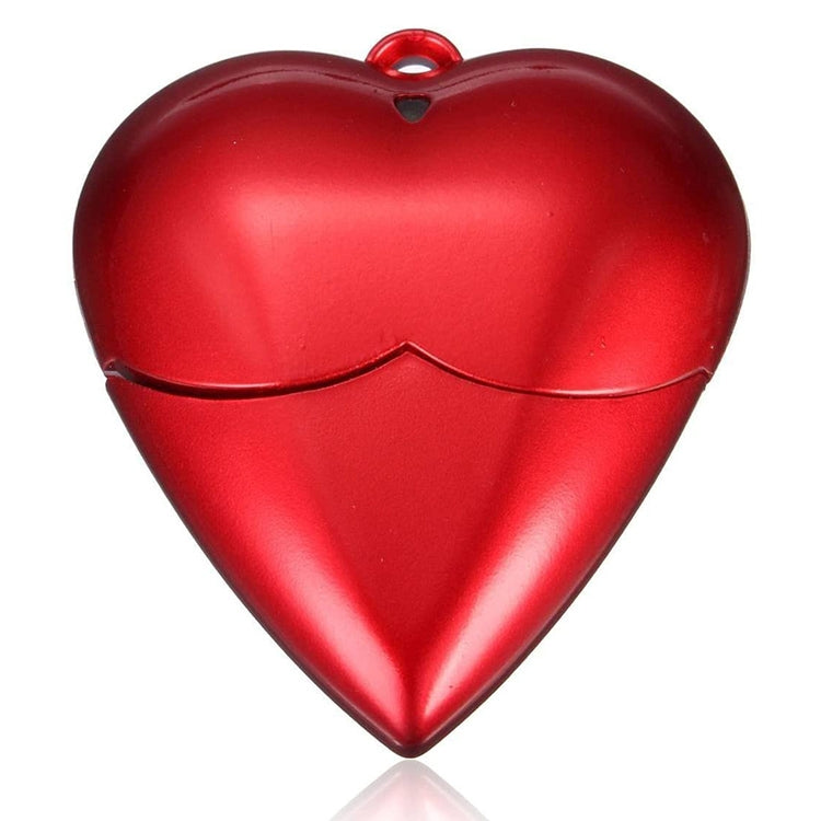8GB Heart style USB Flash Disk(Red) by buy2fix